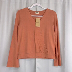 NEW H.I.P Halogen Long Sleeve V-Neck Sweater Size XS